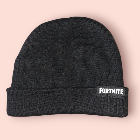 Black Fortnite Beanie - Picture 2 of 2
